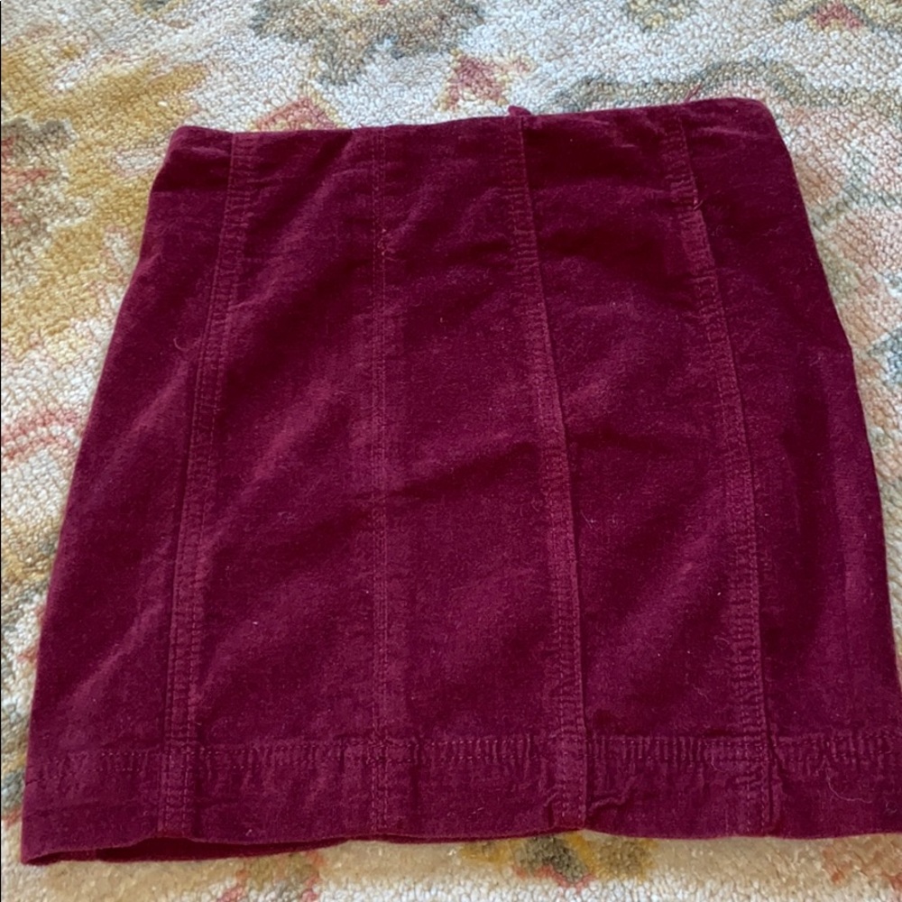 Chelsea and violet corduroy skirt